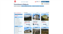 Desktop Screenshot of nieruchomoscibulgaria.com